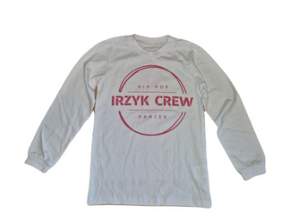 Koszulka bawełniana z długim rękawem - Tancerki UKS IRZYK WARSZAWA