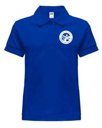 Koszulka polo bawełniana Dziecięca JHK - UKS IRZYK WARSZAWA